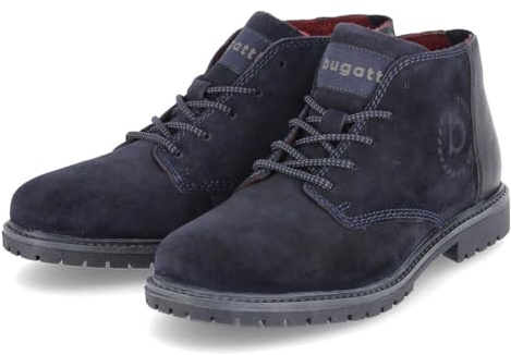 bugatti Herren-321-AOJ30-1432-4141-Stiefel Kaltfutter,dark blue/dark blue,40
