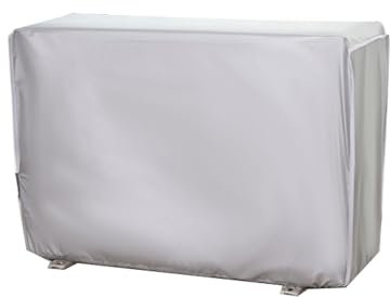 Cache Climatiseur Exterieur Housse Climatiseur Extérieur Anti Poussière Anti Neige Imperméable Résistant Au Soleil (Grand)