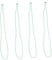 ANDRESLAD 4pcs Elastic Trash Can Bands Adjustable Stretchable Trash Bag Fixing Bands for Home Office Circumference Green Reusable Accessories