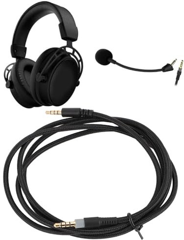 Câble de Remplacement 3,5 Mm pour Cloud Alpha, Cloud Mix, Cloud, Câble Audio 3,5 Mm Mâle à Mâle, 4,9 Pieds