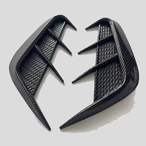 JKGBUK 2 Stücke Aufkleber für Lüftungsschlitze im Auto für Nissan DayZ Roox/Gloria Cedric/GTR GT-R, Lufteinlass Gitter Vent Dekoration Aufkleber Auto Seitenlufteinlass Aufkleber,A