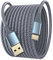 BJIDS Micro USB Cable 4M, PS4 Controller Charging Cable, Extra Long 15 Ft Cord Braided Charger Compatible for Kindle Android Phones and More MicroUSB Devices