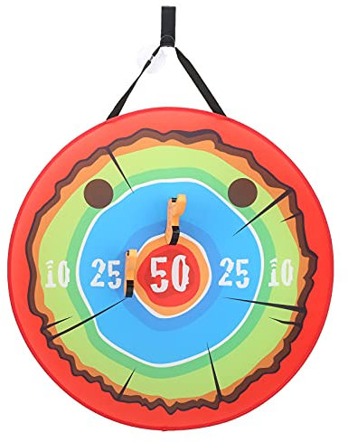 Axe Throwing Toy Kit,Rubber Axe Throwing Toy, Axe Throwing Toy Set,Indoor and Outdoor Foam Axe Throwing Game for Boy Children Sticky Target Child's Toy