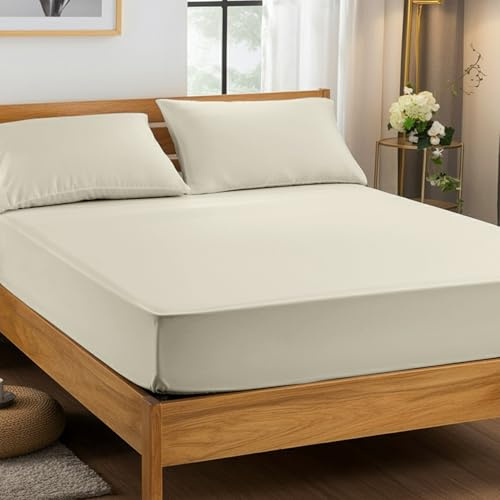 Home Sweet Home UK 25cm Fitted Bed Sheets Bunk - Super Soft Deep Bunk Fitted Sheet Brushed Microfibre Anti Wrinkle Small Single Bed Sheets Breathable & Fade Resistant Fitted Small Single Bed Sheet