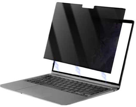 Blickschutz-Laptop, abnehmbare Bildschirmfilter, optimiertes Seherlebnis, verbesserte Datensicherheit, magnetischer Sichtschutz, für Zuhause, Studio, Café, Flughafen, Schreibtisch, Reisen