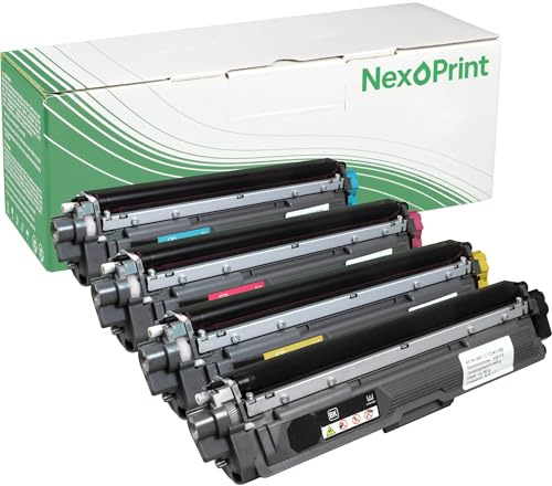 Toner kompatibel zu Brother TN-242 TN-246 (Schwarz, Cyan, Magenta, Yellow) HL-3142CW HL-3152CDW HL-3172CDW DCP-9015CDW MFC-9140CDN MFC-9330CDW MFC-9340CDW 10250 Seiten