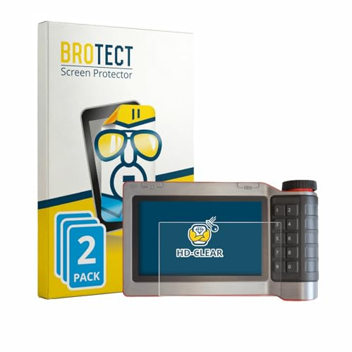 BROTECT 2 Stück Schutzfolie für Kverneland IsoMatch Tellus GO Plus Displayschutz Folie Made in Germany, Ultra-Klar
