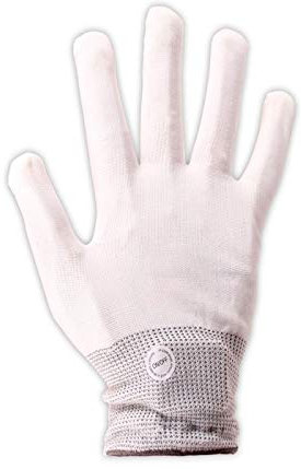 Alsino LED Handschuhe Weiß Leuchtend Blinkend Disco Tanzen Damen Herren Gloves GLO-001
