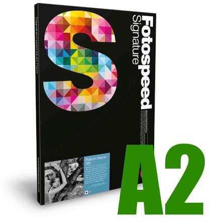 Fotospeed Platinum Baryta 300 Photo Paper - A2-25 Sheets
