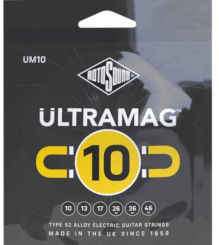 Rotosound Corde per Chitarra Elettrica ULTRAMAG 6-corde UM10 Regular 10-46