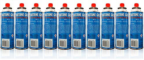 Allride MB-08 Universal Butangaskartuschen Gaskartuschen für Campingkocher, 20 Stück je 227 g, Unkrautvernichter, Camping Butan Gas, Gaskocher, Gasherd
