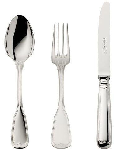 Robbe & Berking Alt-Faden 3 TLG. Kinderbesteck (150 g massiv versilbert)
