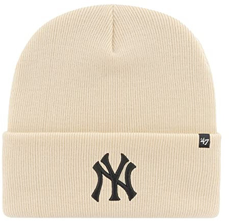 '47 Brand Beanie Wintermütze - Haymaker NY Yankees Natural