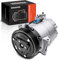Frankberg Compressore aria condizionata con frizione Compatibile con Vectra C Z02 Signum Croma 194 9-3 YS3F D75 D79 E79 YS3F BLS 13140505, con l'olio preconfezionato