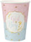 Santex 10 GOBELETS Carton Baby Gender 27CL Bicolore