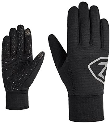 Ziener Herren ILUSO Touch Freizeit- / Funktions- / Outdoor-Handschuhe | atmungsaktiv, Touch, Pontetorto, Black, 8