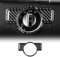 KUNGKIC Kohlefaser Auto Scheinwerferschalter Abdeckung Aufkleber Compatible with Mercedes Benz W204 W205 W213 W177 A B C E G Class CLA GLA GLE GLK GL Innenraum Zubehör-Stil B