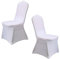 UVCMDUI Stuhlhussen Hochzeit Universell Moderne Stuhlhussen Brautpaar Chair Cover für Hochzeiten Und Feiern Geburtstag Dekoration,Weiß,100pcs