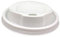 Commerline 100 Stück Kaffeebecher to go Ø80mm weiß Deckel Einweg | Pappbecher Coffee to Go Becher | Kaffee to+go Papierbecher Hartpapier Einwegbecher | Becher für Kaffee/Tee
