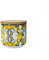 Barattolo Cucina Citrus Brandani 53747 10 cm con Coperchio Ermetico Bone China Limoni