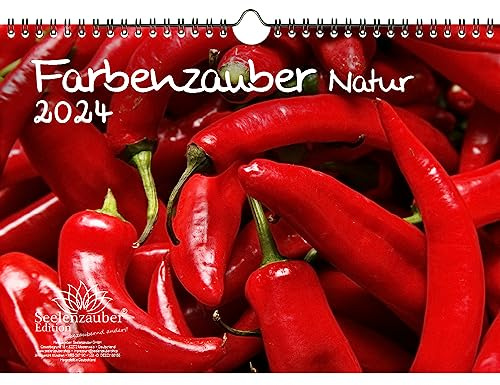 Farbenzauber Natur DIN A4 Kalender für 2024 Farben Colours - Seelenzauber