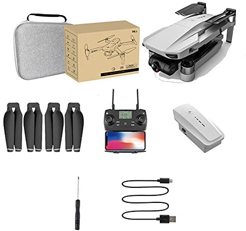 Drone with 8K Camera 2-Axis Gimbal,Quadcopter with 30Mins Flight Time,5G FPV Live Video,Brushless Motor,50x Zoom,Follow Me,Waypoints