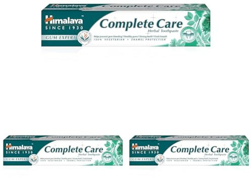 Himalaya - Complete Care Zahnpasta, 75-ml-Tube, mit Fluorid (Packung mit 3)