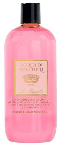 Acqua di Bolgheri Bio Duschbad Mild LA MAGNOLIA Natürliches und biologisches Duschgel 500 ml