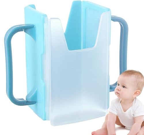 Lot de 1/3 supports de boîte à jus – Boîte à lait réglable, anti-déversement, boîte à lait pour enfant, 8,1 x 5,1 cm, couleur aléatoire
