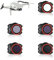 RCGEEK ND-Filter-Set für DJI Mavic Mini 4K / Mini 2 / Mini 2 SE / Mini SE / Mini Zubehör, 5 Stück Gimbal-Kamera-Objektivfilter für DJI Mini 4k / Mini 2 / Mini SE / Mini (UV, ND4/PL, ND8/PL, ND16/PL,