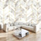 Murale Photo Papier Peint 250 x 175 cm Intissé Tableaux Poster Mural Tapisserie Texture De Marbre D'Or Blanc Papier Peint Panoramique Or Blanc Salon Maison Décorative Tenture Appartement