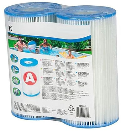 Doiyislem 2/4 Pezzi Filtro di Ricambio per Tipo C | Filtri per Piscina, Utilizzata per Pompe più Piccole, da 530 1.500 Galloni All'ora | Cartuccia filtrante, Pompa Filtro, Pompa Filtro Piscina