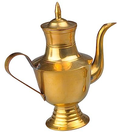 Amosfun Liquore Decorativo 2 Pz Fiaschetta Vintage Decorazione Scrivania Home Decor Boracce Ragali Teiera Da Fornello Arredamento Vintage Per La Casa Pentola Teiera Domestica Rame Golden