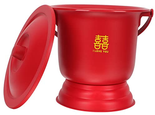 IWOWHERO Urinal Aus Pp-material Hochzeits-spucknapf Spucknapf Für Erwachsene Nachturintopf Tragbarer Nachttopf Nicht Designt Leicht Zu Tragen