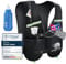 Running Vest Women Men - Lightweight Hydration Backpack, 6 Pockets, Reflective, Breathable, Adjustable Hydration Vest For Hiking Trail Cycling Marathon