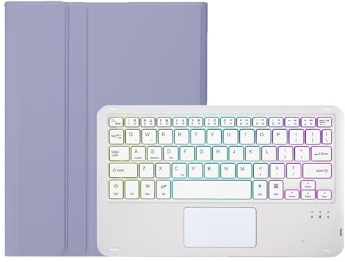 SCIMIN Keyboard Cover Case for Oppo Pad Neo (11.4), Wireless Bluetooth Keyboard Folio Case | Backlit Keyboard | Touch Mouse