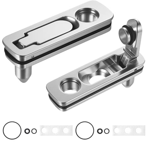 Zubehör für Zippo Feuerzeuge, 2 StückZippo Zubehör Set, Dichtung für Einsatz für Zippo Inserts, Metall Ersatzteile mit Baumwollfilzpad für Feuersteine(Silber) (Silberfarben)