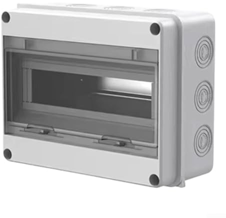 Scatola interruttore impermeabile HT12 a 12 moduli, recinzione elettrica esterna per interruttori DZ47 in applicazioni fotovoltaiche e stazioni di ricarica (HT-12)
