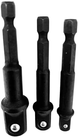 DeWalt Lot de 3 adaptateurs de douilles pour visseuse à percussion DW2541IR, DW2542IR, DW2547IR