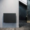 ELEGANT Paneelheizkörper Horizontal 630 x 847 mm Anthrazit Badezimmer/Wohnraum Doppellagig Horizontal Heizkörper Badheizkörper Design Flachheizkörper