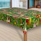 laro Wachstuch-Tischdecke Abwaschbar Garten-Tischdecke Wachstischdecke PVC Plastik-Tischdecken Eckig Meterware Wasserabweisend Abwischbar |53|, Muster:Ostern Blumenwiese Hase, Größe:80x80 cm