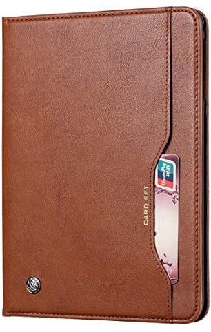 Replacement Tablet Case, Full Coverage Shockproof Knead Skin Texture Horizontal Flip Leather Case Cover Shell for iPad 9.7 2018/2017 / Air/Air 2/Pro 9.7, with Photo Frame & Holder & Card Slots & W