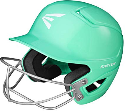 Easton | ALPHA Fastpitch Softball Batting Helmet with Facemask | T-Ball/Small | Mint Green