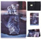 Succtop Cover Huawei Mediapad T5-10 Custodia in Pelle PU Flip Funzione Stand Cover Portafoglio Slot per Card Custodia Tablet per Huawei Mediapad T5 10.1 Pollici 2018 Gatto e Tigre