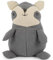 Bieco Waschbär Kuscheltier | Leinen Kuscheltier Baby | Baby Kuscheltier Waschbär | Stuffed Animal | Waschbär Stofftier Baby | Baby Kuscheltiere | Waschbär Plüschtier aus Leinenstoff
