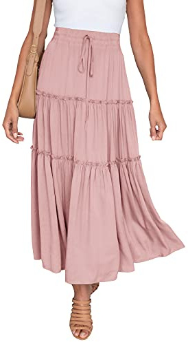 HAEOF A-Line évasée Femme