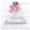 Hochwertige Papierservietten/Tafel-Servietten/Brunchservietten, Deko-Serviette, Motiv: Herzlichen Glückwünsch. L/H 33 x 33 cm. Menge 40 Stück.