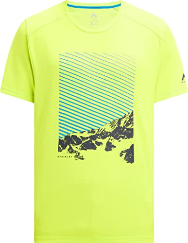 McKinley Riggo T-Shirt, Green Lime, M Uomo
