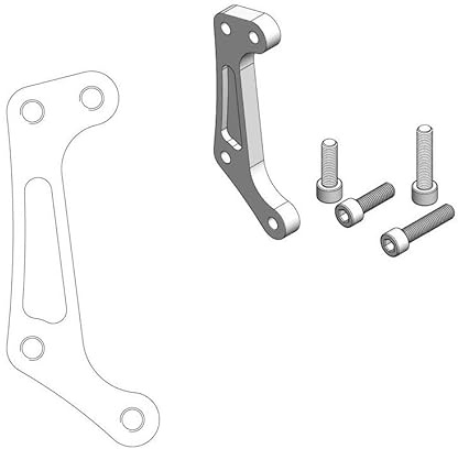 Moto Master Adapter Halterung für Supermoto Racing 300 mm