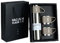 Modern Travel Thermal Flask Set - Flask set Stainless Steel Vacuum Insulated Bottle with Extra 2 Cup for Hot and Cold Drink (Silvery)